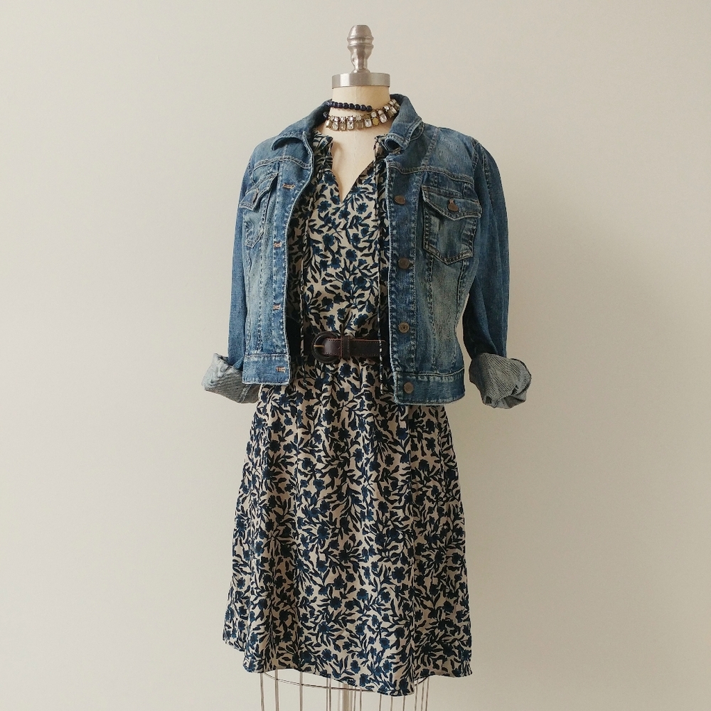LOFT Floral Dress